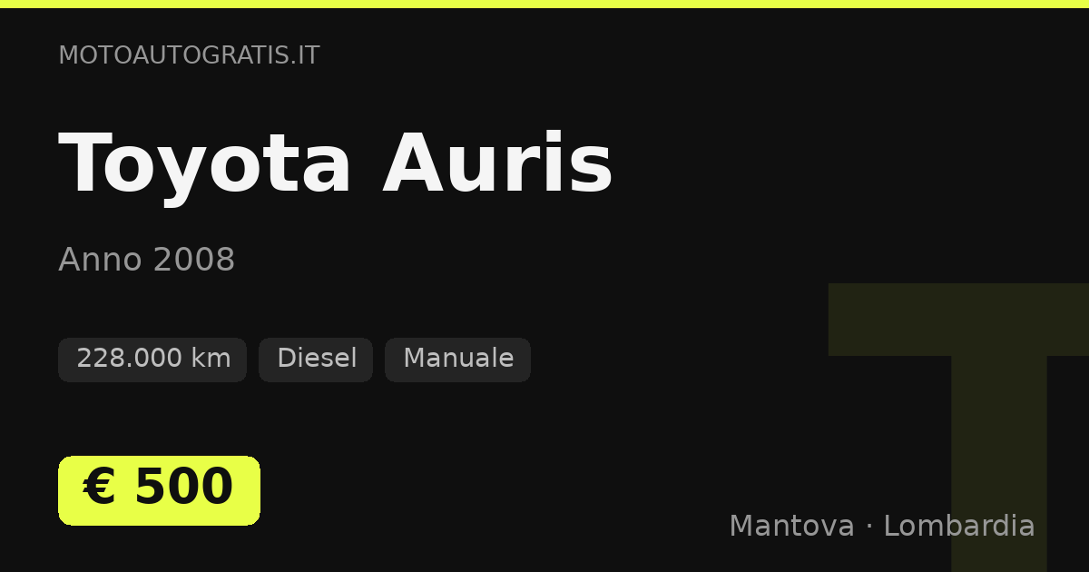 Toyota Auris