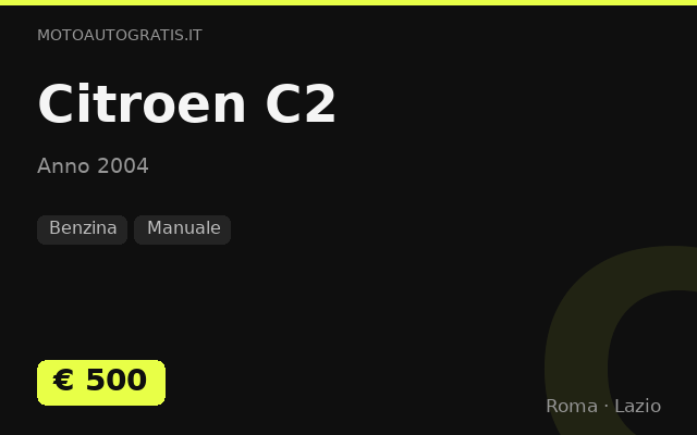 Citroen C2
