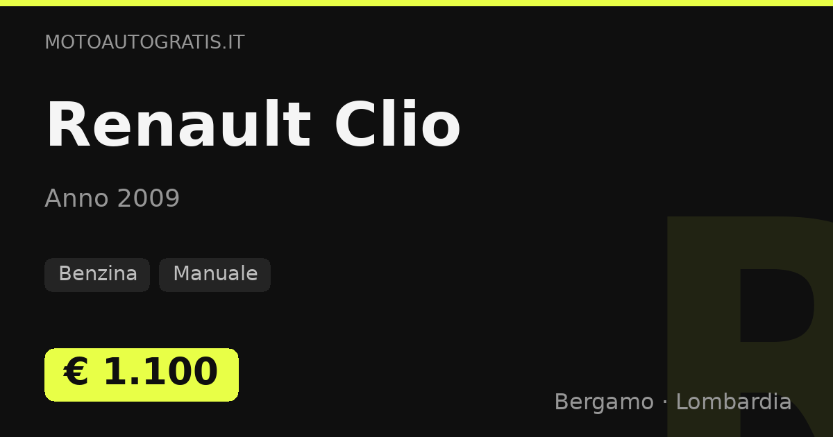Renault Clio