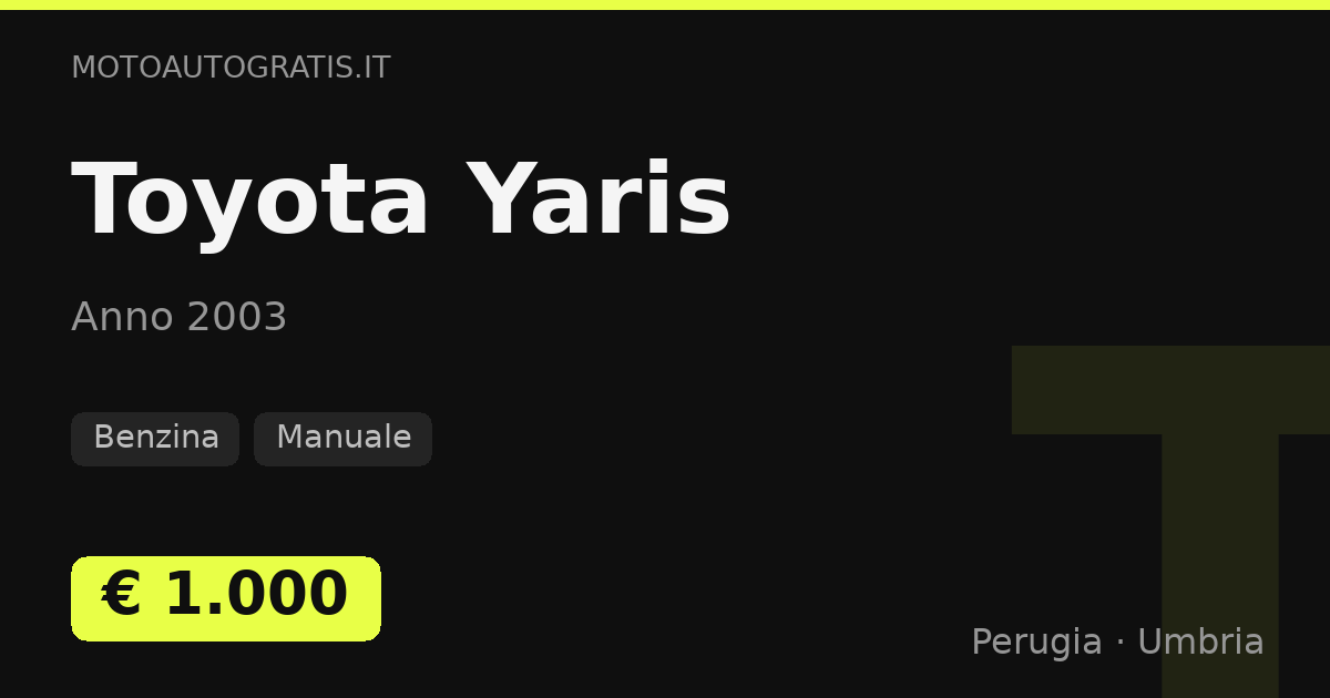 Toyota Yaris
