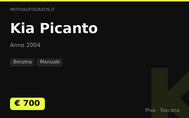 Kia Picanto
