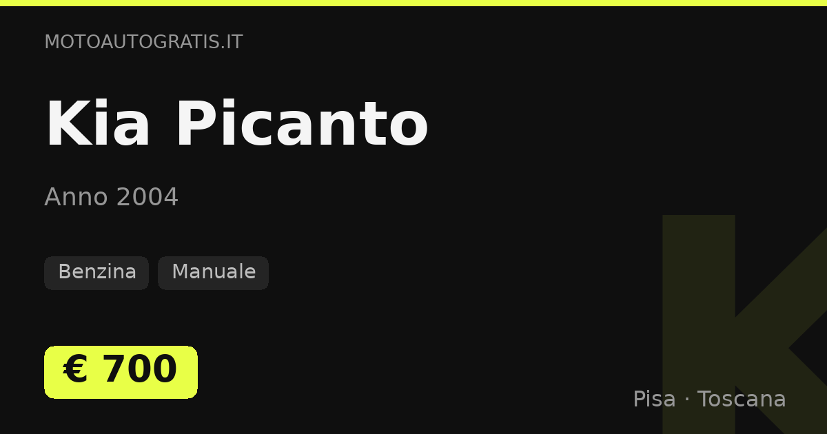 Kia Picanto
