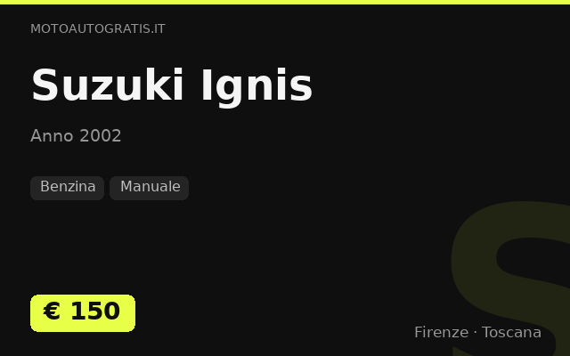 Suzuki Ignis