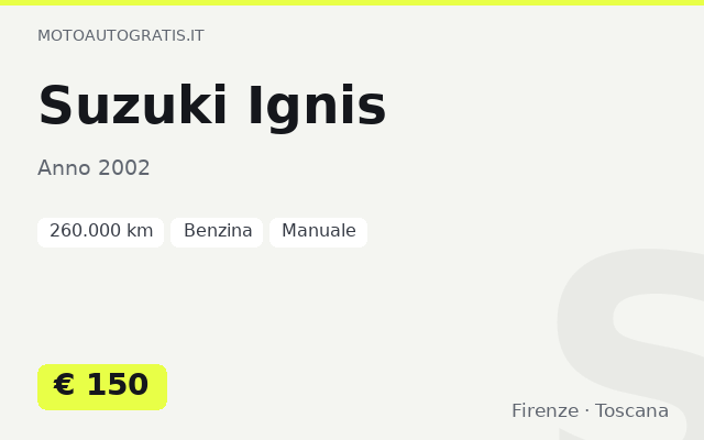 Suzuki Ignis