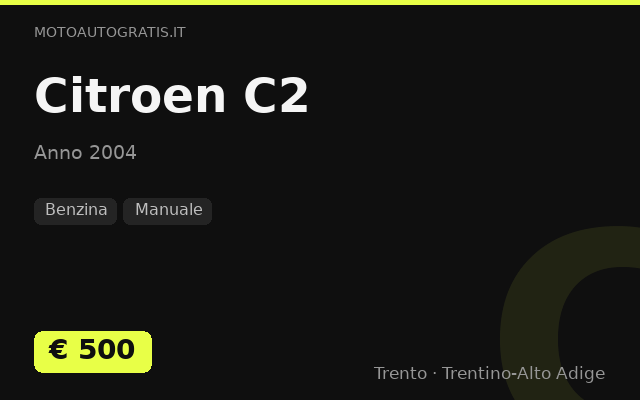 Citroen C2