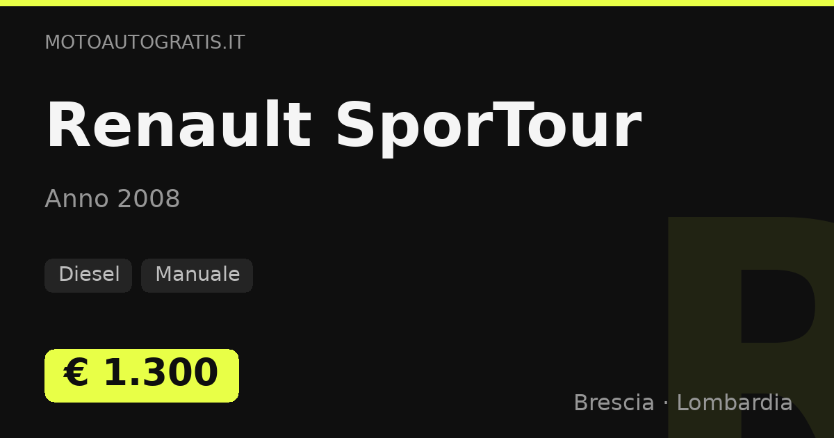 Renault SporTour