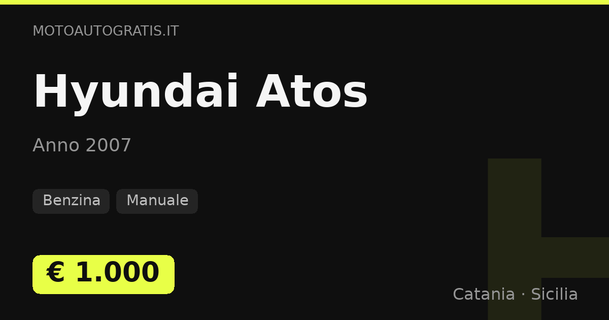 Hyundai Atos
