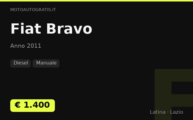 Fiat Bravo