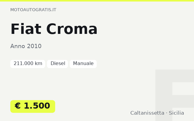 Fiat Croma