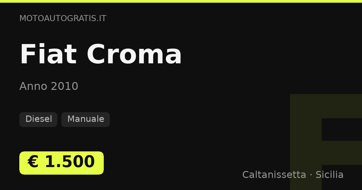 Fiat Croma