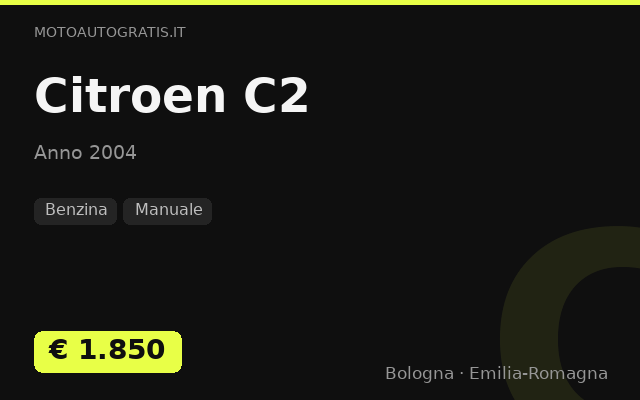 Citroen C2