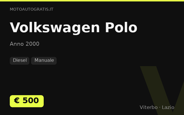 Volkswagen Polo