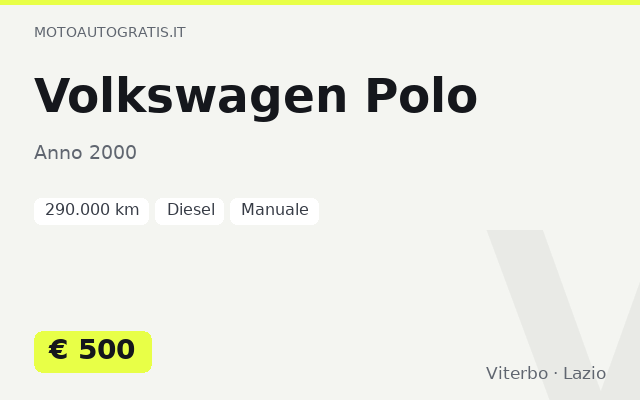 Volkswagen Polo