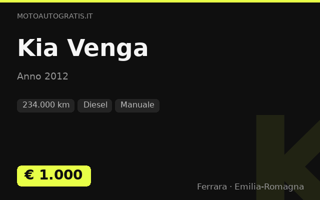 Kia Venga