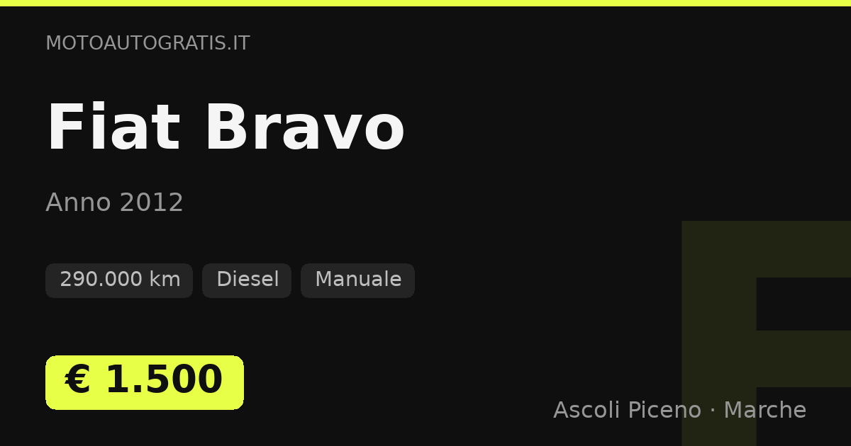Fiat Bravo