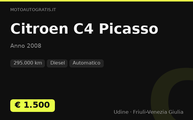 Citroen C4 Picasso