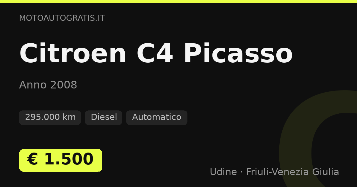 Citroen C4 Picasso