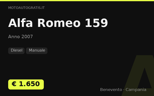 Alfa Romeo 159
