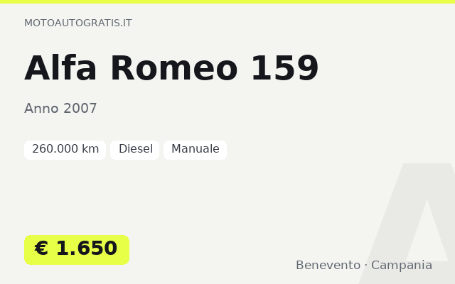 Alfa Romeo 159