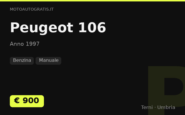 Peugeot 106