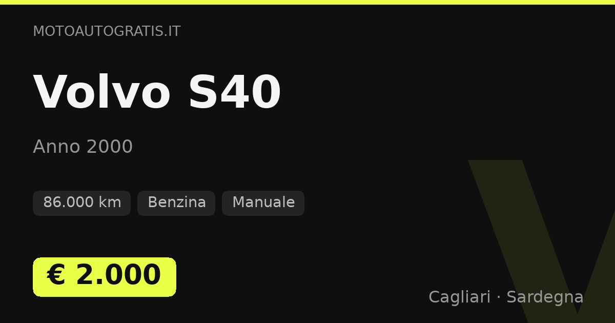Volvo S40