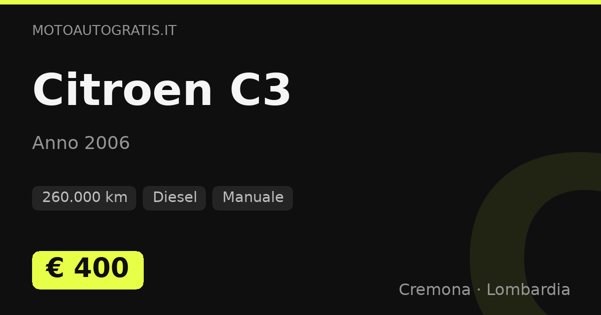 Citroen C3