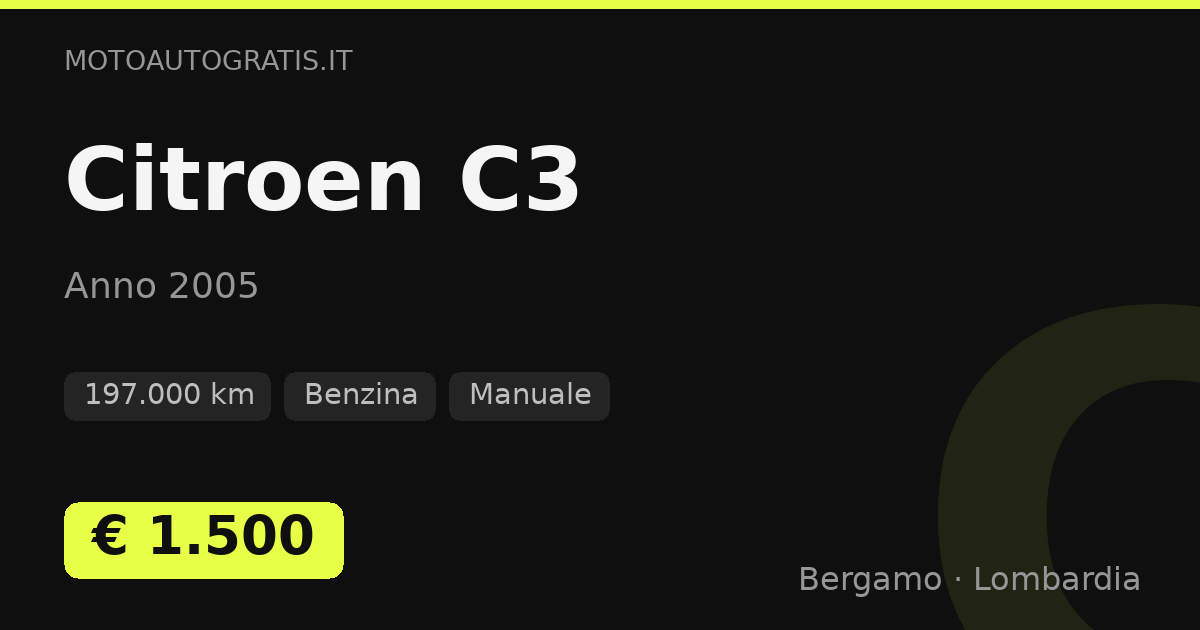 Citroen C3
