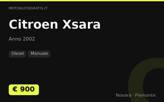 Citroen Xsara
