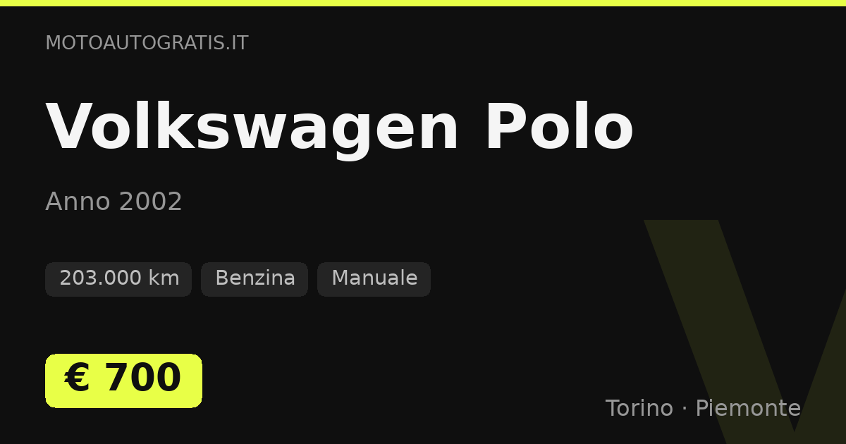 Volkswagen Polo