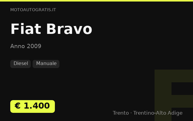 Fiat Bravo