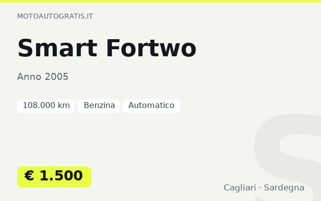 Smart Fortwo