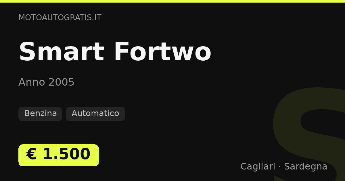 Smart Fortwo
