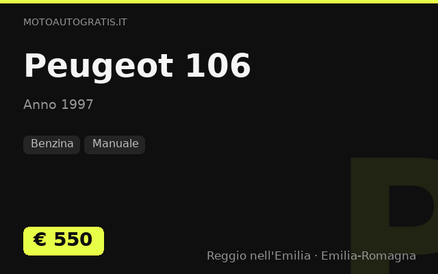 Peugeot 106